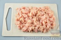 Фото приготовления рецепта: Рубленые куриные котлеты с болгарским перцем и сыром (в духовке) - шаг №6