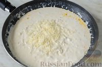 Фото приготовления рецепта: Паста с креветками в сливочно-чесночном соусе - шаг №15