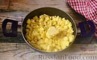 Фото приготовления рецепта: Слойки с яблоками и заварным кремом - шаг №8