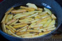 Фото приготовления рецепта: Картошка фри с черемшой - шаг №5