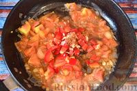 Фото приготовления рецепта: Фасолевый суп с колбасками  и овощами - шаг №8