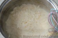 Фото приготовления рецепта: Сырный суп с грибами и луком-пореем - шаг №7
