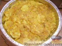 Фото приготовления рецепта: Запеканка из картофеля и кабачков (в микроволновке) - шаг №16