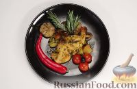 Фото приготовления рецепта: Куриная грудка карри с овощами (в мультиварке) - шаг №8