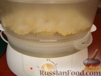 Фото приготовления рецепта: Украинские вареники с вишнями - шаг №9