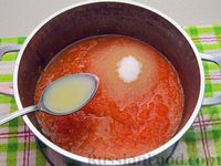 Фото приготовления рецепта: Морковный кисель с лимоном - шаг №5