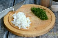 Фото приготовления рецепта: Запеканка из кабачков с куриным фаршем и болгарским перцем - шаг №4