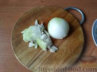 Фото приготовления рецепта: Птитим с курицей и овощами - шаг №3
