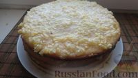 Фото приготовления рецепта: Пирог из песочных коржей, с лимонной начинкой - шаг №16
