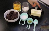 Фото приготовления рецепта: Шоколадный брауни со сливочно-карамельным кремом - шаг №3