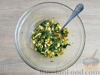 Фото приготовления рецепта: Куриные зразы со шпинатом и яйцом - шаг №9