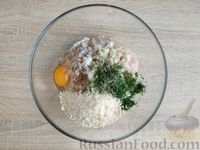 Фото приготовления рецепта: Куриные зразы со шпинатом и яйцом - шаг №13