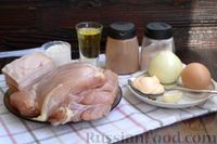 Фото приготовления рецепта: Куриные котлеты с салом и майонезом - шаг №1