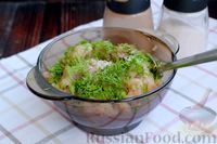 Фото приготовления рецепта: Суп с куриными фрикадельками, шампиньонами и пшеном - шаг №6