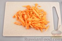Фото приготовления рецепта: Хек, запечённый с кабачком и морковью (в рукаве) - шаг №4
