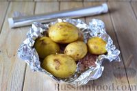 Фото приготовления рецепта: Картофельные ньокки со сливочно-сырным соусом с грибами - шаг №2