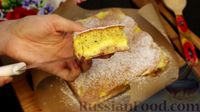 Фото приготовления рецепта: Бисквитный пирог с клубникой и заварным кремом - шаг №28