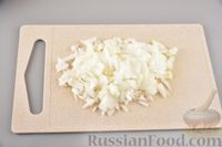 Фото приготовления рецепта: Мясные котлеты с болгарским перцем, запечённые в грибном соусе - шаг №7