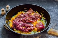 Фото приготовления рецепта: Рагу из молодого картофеля, кабачков и куриной печени - шаг №5
