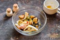 Фото приготовления рецепта: Фунчоза с морепродуктами и овощами - шаг №2