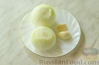Фото приготовления рецепта: Суп с фаршированными макаронами и тёртым картофелем - шаг №2