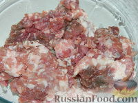 Фото приготовления рецепта: Мясные котлеты с сыром в вафельной "шубе" - шаг №1