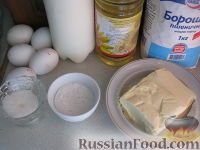 Фото приготовления рецепта: Лапша домашняя с молоком - шаг №1