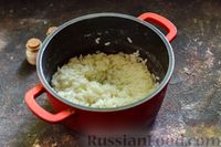 Фото приготовления рецепта: Запеканка из кабачков с рисом и мясными котлетами - шаг №3