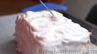 Фото приготовления рецепта: Торт-мороженое "Три вкуса" - шаг №11