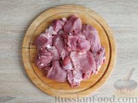 Фото приготовления рецепта: Котлеты из говяжьей печени и свиного фарша - шаг №2