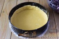 Фото приготовления рецепта: Пирог с черникой, из песочного теста - шаг №9