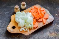 Фото приготовления рецепта: Рагу из говядины с картофелем, томатами и зелёным горошком - шаг №15