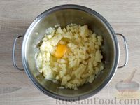 Фото приготовления рецепта: Картофельные клёцки с зеленью (без муки) - шаг №6
