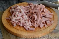 Фото приготовления рецепта: Солянка с колбасой и копчёной грудинкой - шаг №4