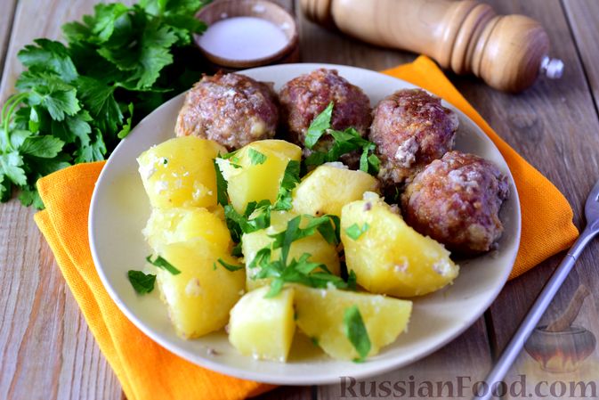 Котлеты с картошкой в духовке – простой рецепт приготовления