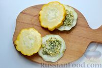 Фото приготовления рецепта: Патиссоны, жаренные с сыром и зеленью - шаг №10