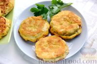 Фото приготовления рецепта: Патиссоны, жаренные с сыром и зеленью - шаг №18