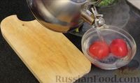 Фото приготовления рецепта: Баклажаны, тушенные с помидорами и чесноком - шаг №2
