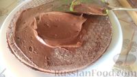 Фото приготовления рецепта: Шоколадный торт из кабачков - шаг №24