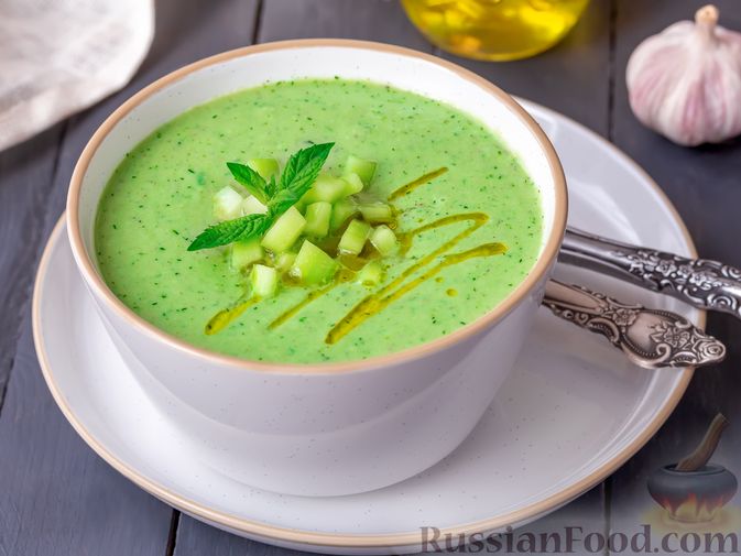 Холодный суп из ревеня, пошаговый рецепт с фото на 228 ккал