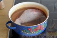 Фото приготовления рецепта: Суп с индейкой, лисичками и чечевицей - шаг №2