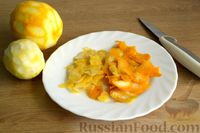 Фото приготовления рецепта: Джем из кабачков с соком и цедрой лимона и апельсина - шаг №6