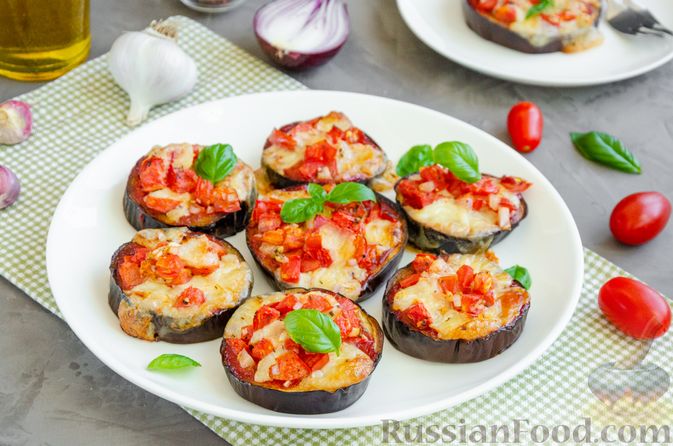 4 рецепта баклажанов с помидорами и сыром в духовке