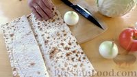 Фото приготовления рецепта: Пирог из лаваша с капустой и мясными фрикадельками - шаг №1
