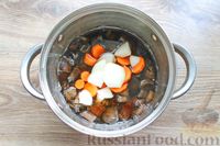 Фото приготовления рецепта: Крем-суп из подосиновиков - шаг №5
