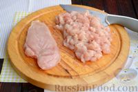 Фото приготовления рецепта: Рубленые куриные котлеты с цветной капустой и сыром - шаг №4