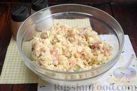 Фото приготовления рецепта: Рубленые куриные котлеты с цветной капустой и сыром - шаг №9