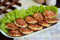 Фото приготовления рецепта: Рубленые куриные котлеты с цветной капустой и сыром - шаг №14