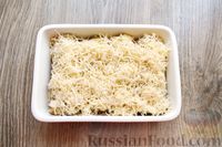 Фото приготовления рецепта: Бризоль из куриного фарша с грибами и сыром (в духовке) - шаг №15