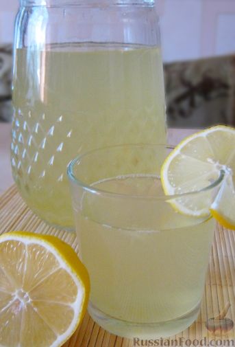 Пошаговый способ приготовления классического лимонада